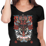 Dark Side Akuma - Women's V-Neck