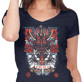 Dark Side Akuma - Women's V-Neck