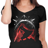 Dark Side of the Galaxy - Women's V-Neck