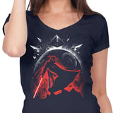 Dark Side of the Galaxy - Women's V-Neck