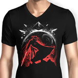 Dark Side of the Galaxy - Men's V-Neck