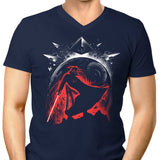 Dark Side of the Galaxy - Men's V-Neck