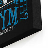 Dark Symbiote Gym - Canvas Print