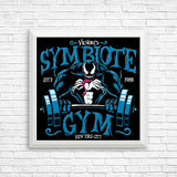 Dark Symbiote Gym - Posters & Prints
