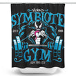 Dark Symbiote Gym - Shower Curtain