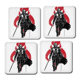 Dark Wielder Sumi-e - Coasters