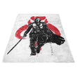 Dark Wielder Sumi-e - Fleece Blanket