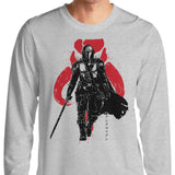 Dark Wielder Sumi-e - Long Sleeve T-Shirt