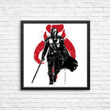 Dark Wielder Sumi-e - Posters & Prints