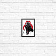 Dark Wielder Sumi-e - Posters & Prints