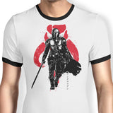 Dark Wielder Sumi-e - Ringer T-Shirt