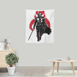 Dark Wielder Sumi-e - Wall Tapestry