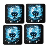 Darkness Button - Coasters