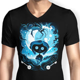 Darkness Button - Men's V-Neck