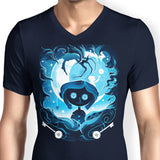 Darkness Button - Men's V-Neck