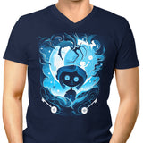 Darkness Button - Men's V-Neck