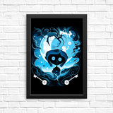 Darkness Button - Posters & Prints