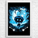 Darkness Button - Posters & Prints