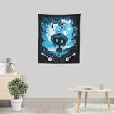 Darkness Button - Wall Tapestry