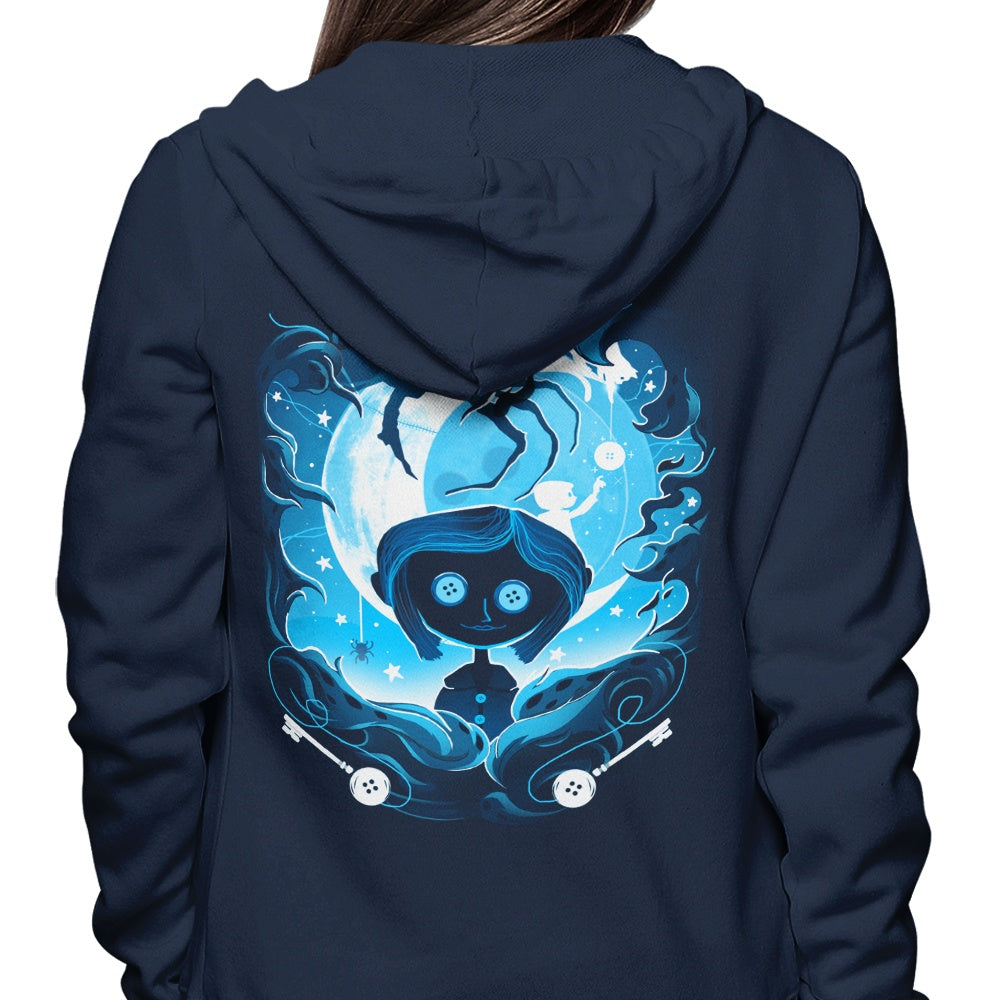 Darkness Button - Hoodie