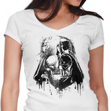 Darth Skull - Women's V-Neck