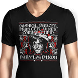 Dasher, Dancer and Dixon - Men's V-Neck