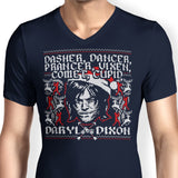 Dasher, Dancer and Dixon - Men's V-Neck