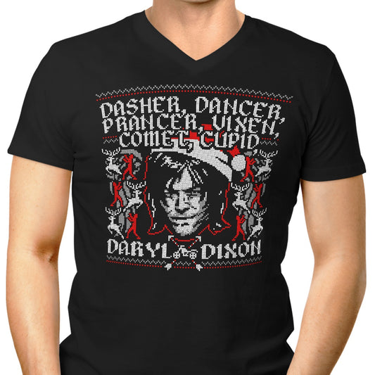 Dasher, Dancer and Dixon - Men's V-Neck