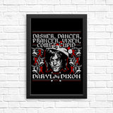 Dasher, Dancer and Dixon - Posters & Prints