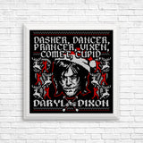 Dasher, Dancer and Dixon - Posters & Prints