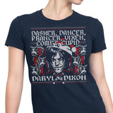 Dasher, Dancer and Dixon - Women's Apparel