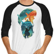 Dawn of Courage - 3/4 Sleeve Raglan T-Shirt