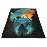 Dawn of Courage - Fleece Blanket