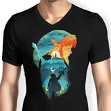 Dawn of Courage - Men's V-Neck
