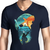 Dawn of Courage - Men's V-Neck