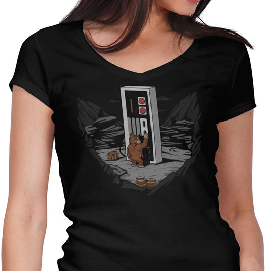 Dawn of Gaming - Women's V-Neck