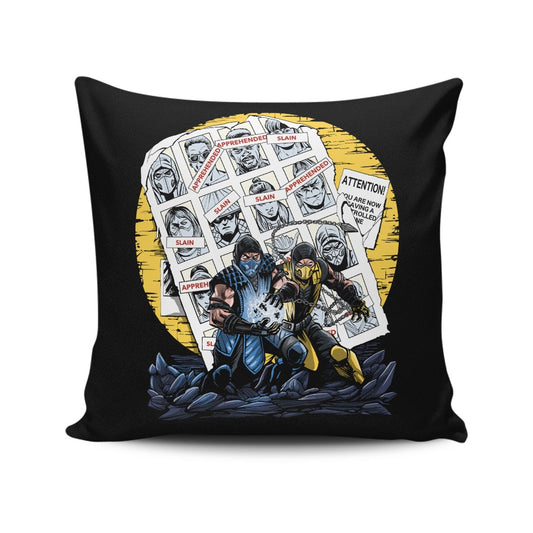 Days of the Mortal Past - Throw Pillow