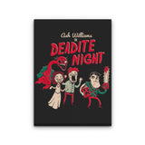 Deadite Night - Canvas Print