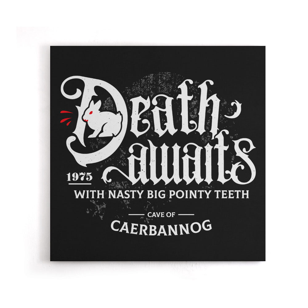 Death Awaits - Canvas Print