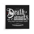 Death Awaits - Canvas Print