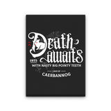 Death Awaits - Canvas Print