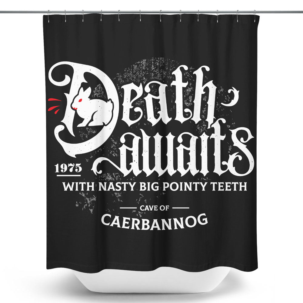 Death Awaits - Shower Curtain