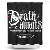Death Awaits - Shower Curtain