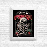 Death by Overthinking - Posters & Prints