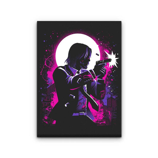 Death's Very Emissary - Canvas Print