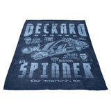 Deckard Garage - Fleece Blanket