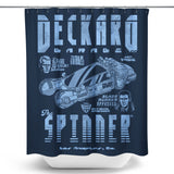 Deckard Garage - Shower Curtain