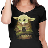 Deep in Thought - Women's V-Neck