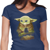 Deep in Thought - Women's V-Neck