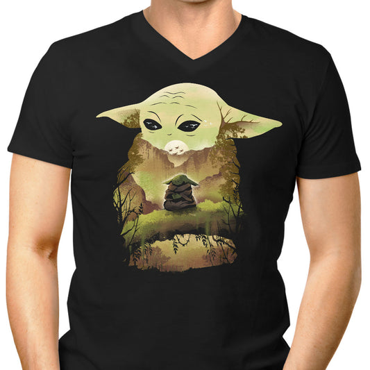 Deep in Thought - Men's V-Neck